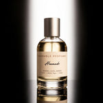 Alexandr extrait de parfum by Resemble Perfumes lit against a dark studio background