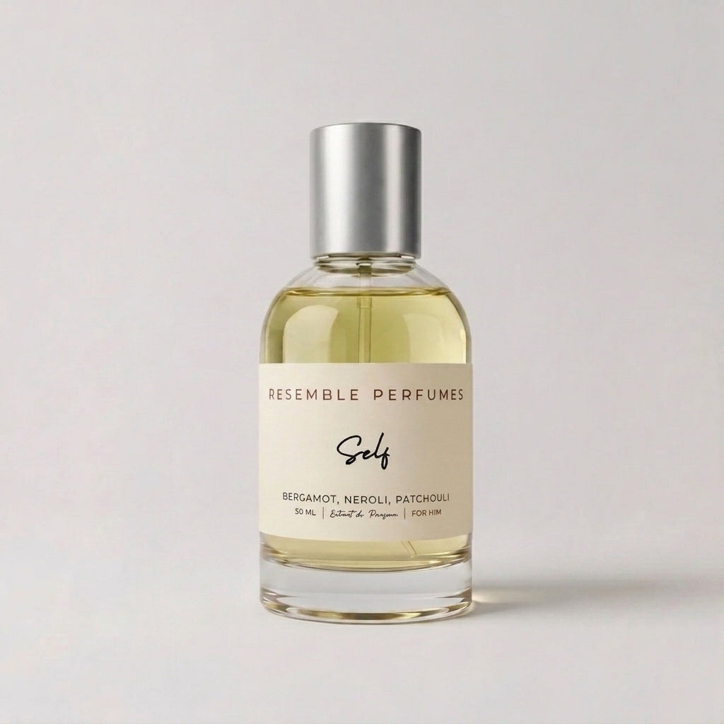 Self 50 ml extrait de parfum by Resemble Perfumes, a bergamot, neroli and patchouli scent for men